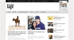 Desktop Screenshot of cochraneeagle.com