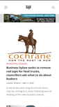 Mobile Screenshot of cochraneeagle.com